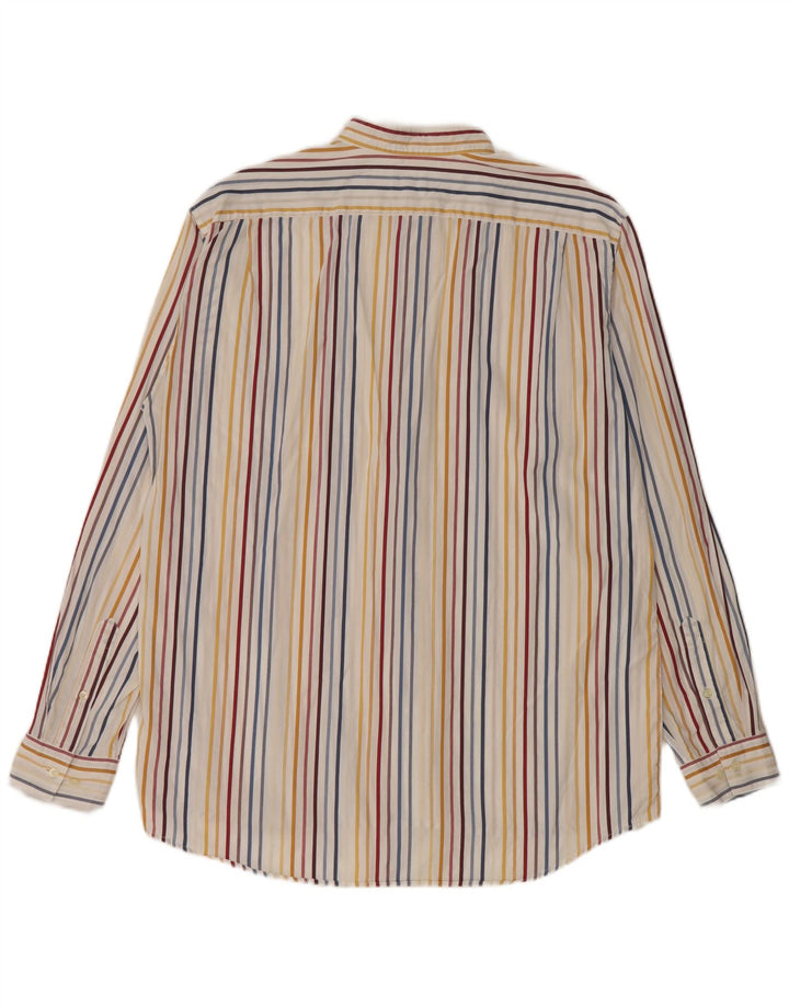 LACOSTE Muška košulja, veličina 42, veliki pamuk na raznobojne pruge