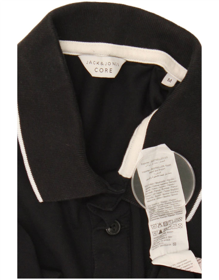 Jack & Jones muška polo majica Srednje crni pamuk