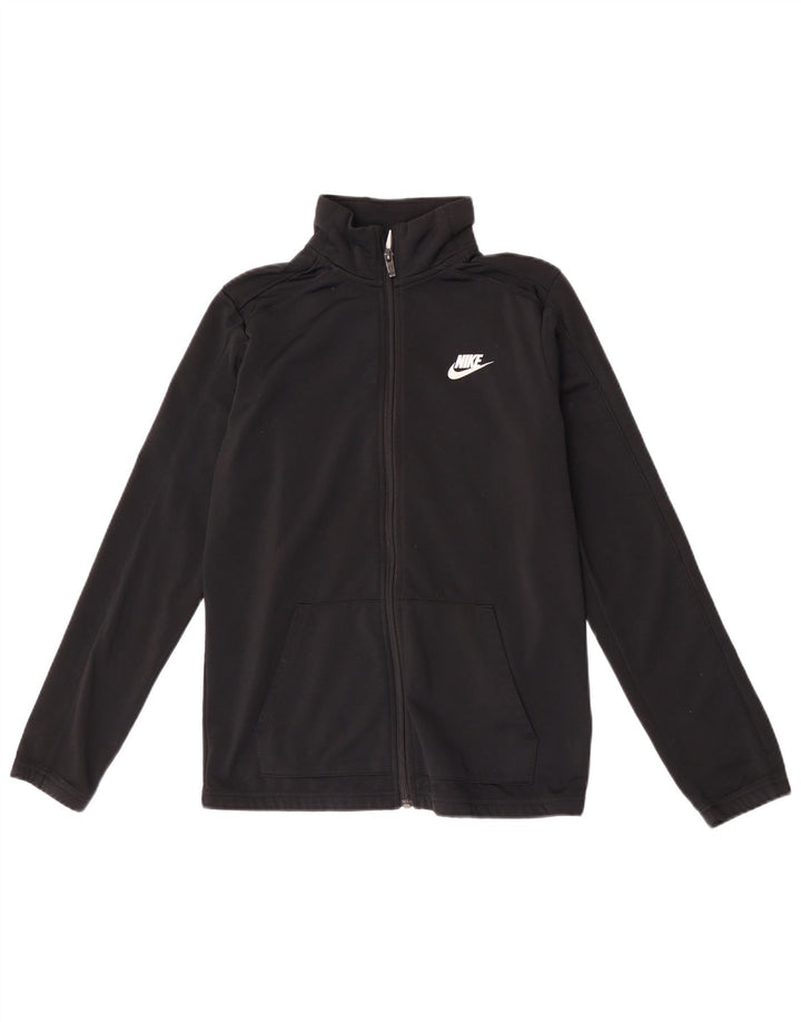 Nike Boys Trenirka Gornja jakna 13-14 godina XL crni poliester