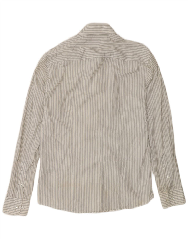 Jack & Jones muška košulja srednje bijele pruge, pamuk