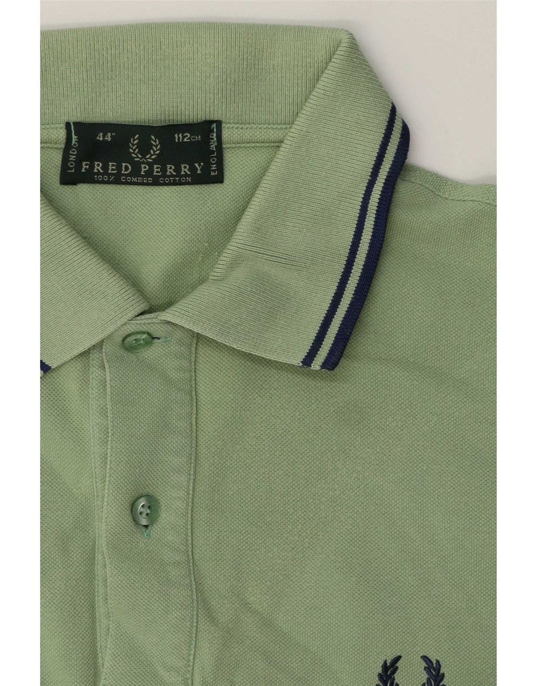 Fred Perry muška polo majica Srednje zeleni pamuk