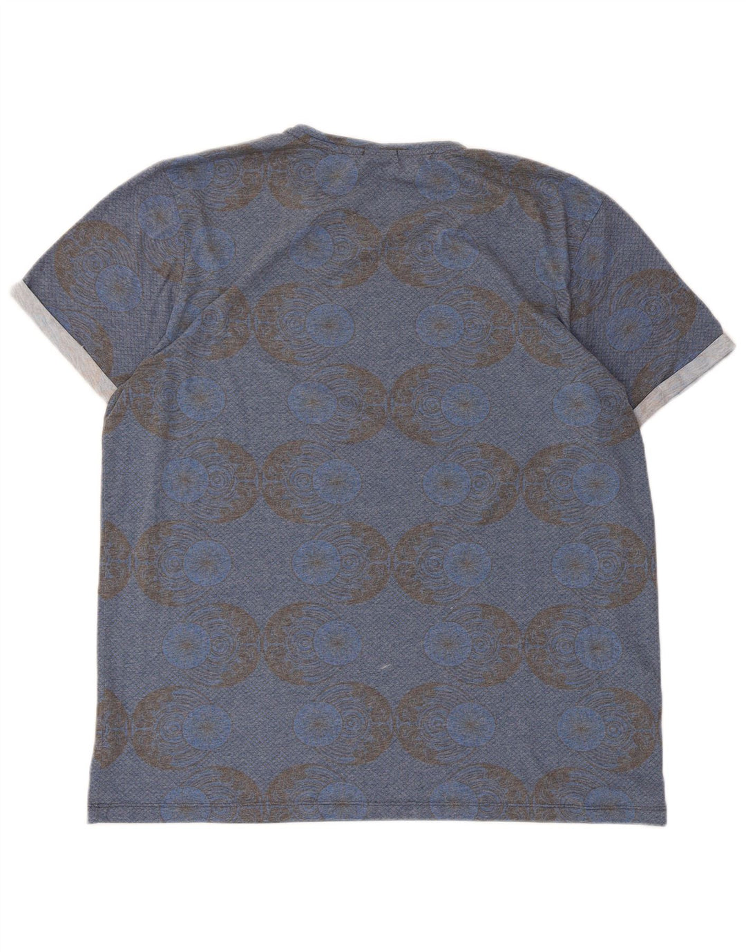 Jack & Jones, gornji dio muške majice s grafičkim motivima, 2XL plavi geometrijski poliester