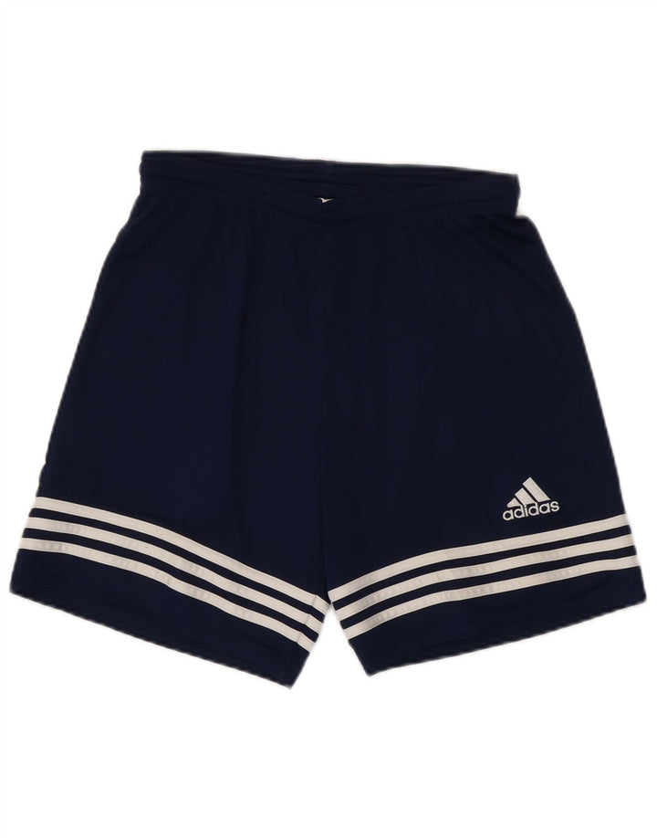 Adidas muške sportske kratke hlače Climalite Male tamnoplave poliesterske