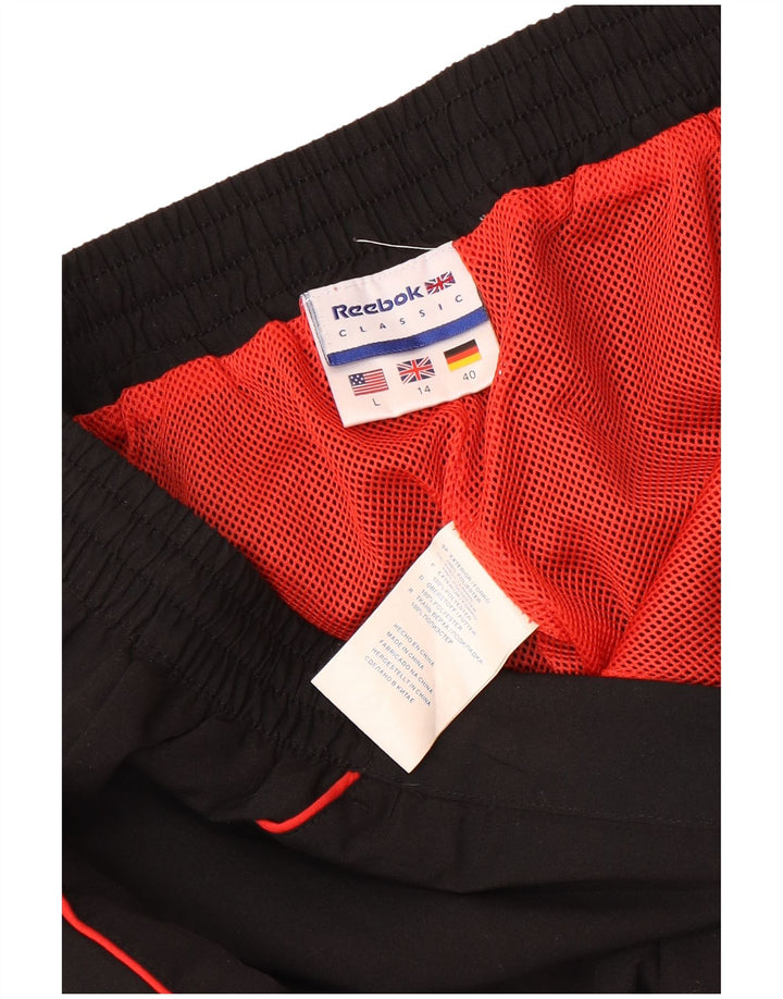 Reebok ženske hlače za trenirku UK 14 veliki crni poliester