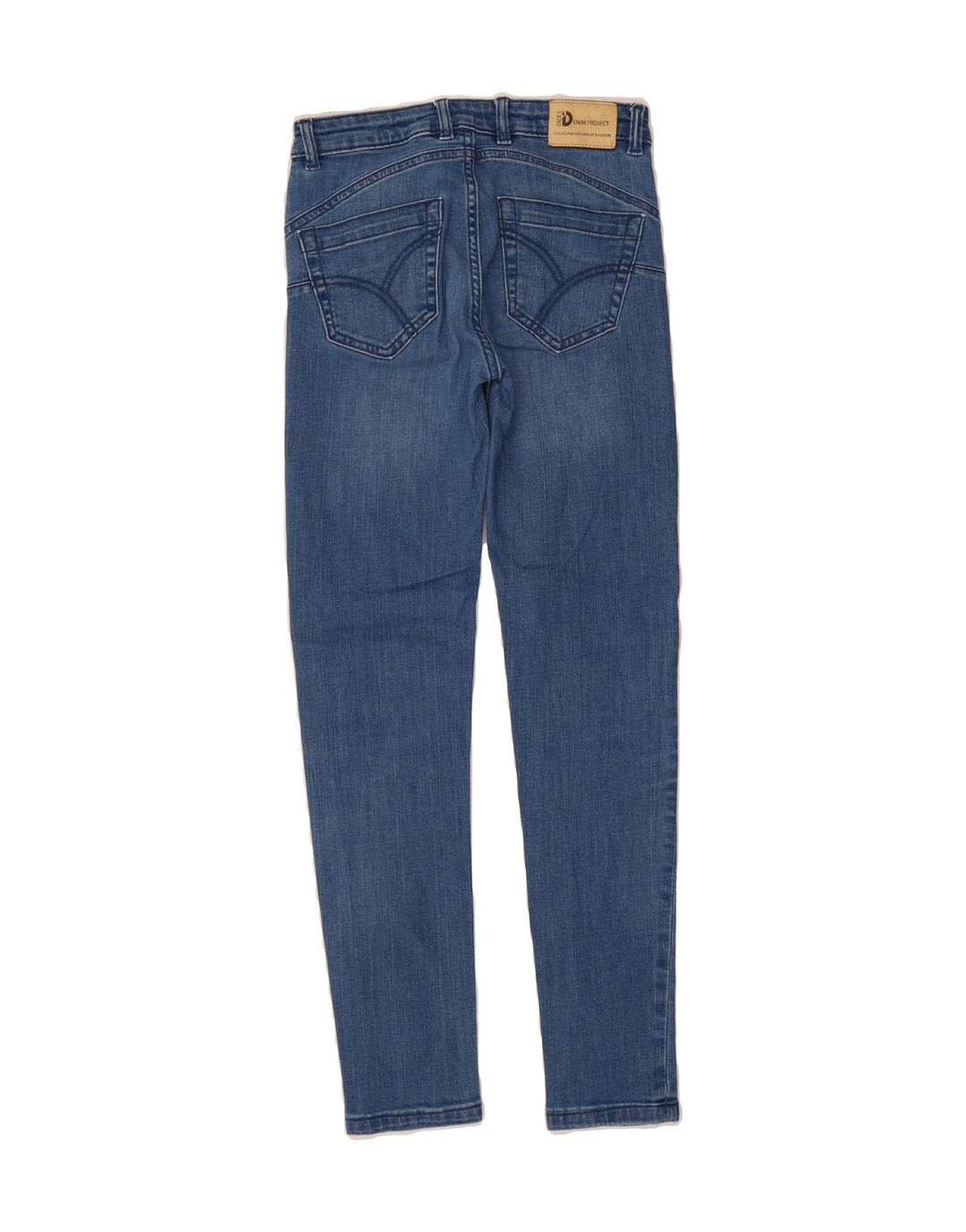 DACK'S Womens Slim Jeans IT 40 Small W28 L28 Blue Cotton Vintage Dack's and Second-Hand Dack's from Messina Hembry 