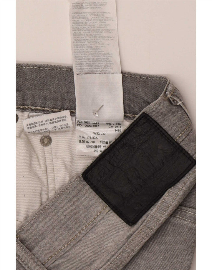 Levi's muške 511 uske traperice W32 L32 sivi pamuk