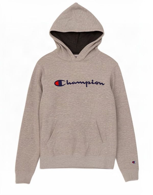 Champion ženska majica s kapuljačom s kapuljačom UK 18 XL sivi flekasti pamuk