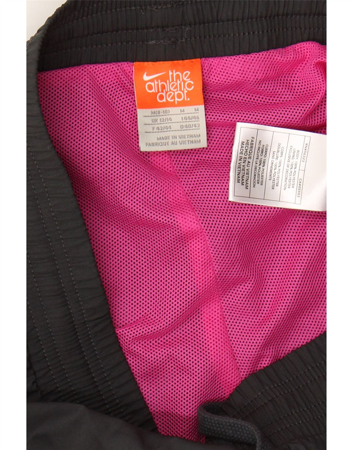 NIKE Womens Bermuda Sport Shorts UK 12/14  Medium  Grey Polyester Vintage Nike and Second-Hand Nike from Messina Hembry 