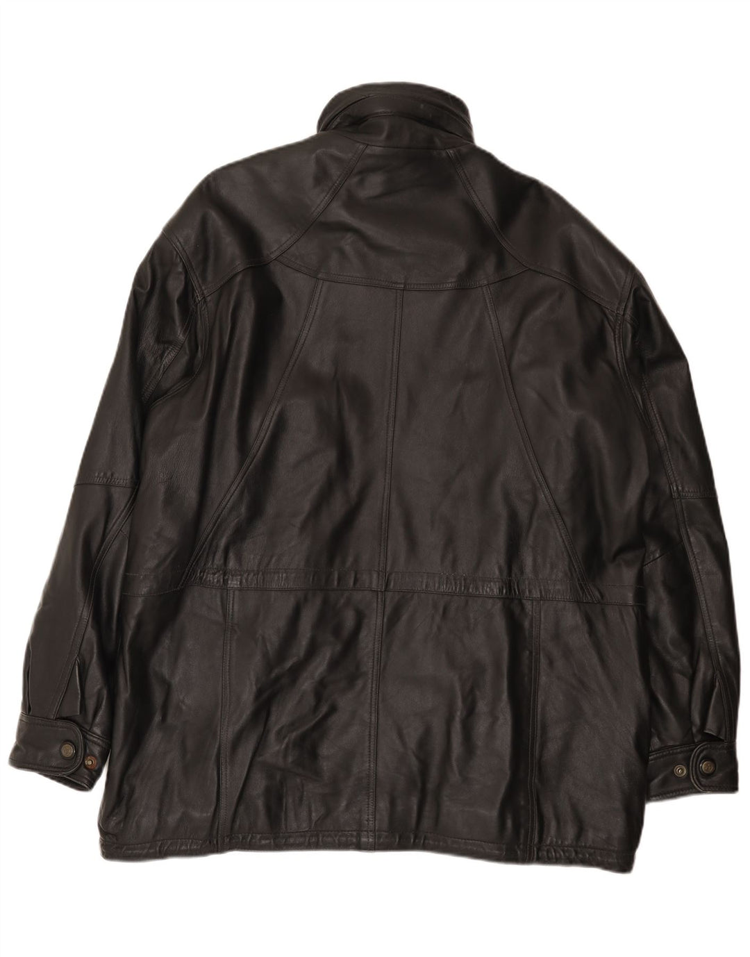 Shelter Bay muški kožni kaput UK 42 XL crni