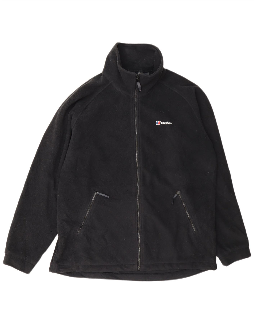 Berghaus muška jakna od flisa UK 40 veliki crni poliester