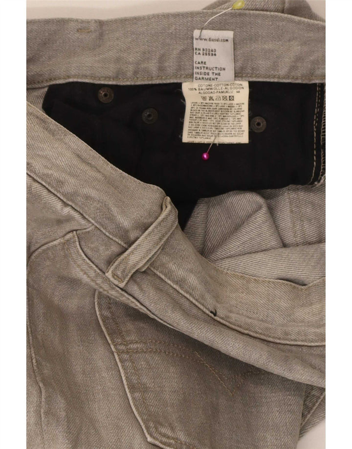 Diesel muške traperice Bootcut W36 L30 sivi pamuk