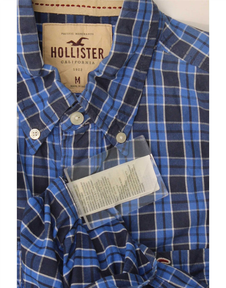Hollister muška košulja Srednje plavi karirani pamuk
