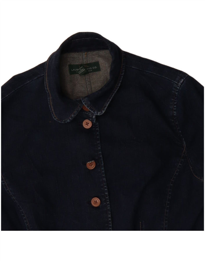 Ralph Lauren ženska traper jakna US 14 XL tamnoplavi pamuk