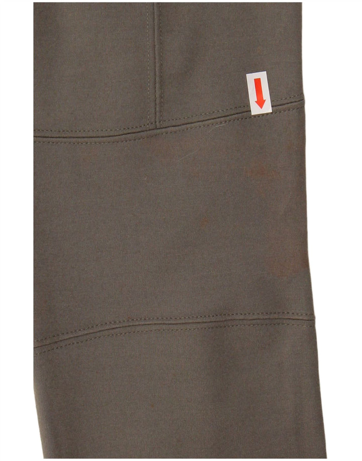 MASSIMO DUTTI Ženske uske ležerne hlače EU 36 XS W26 L29 kaki modal