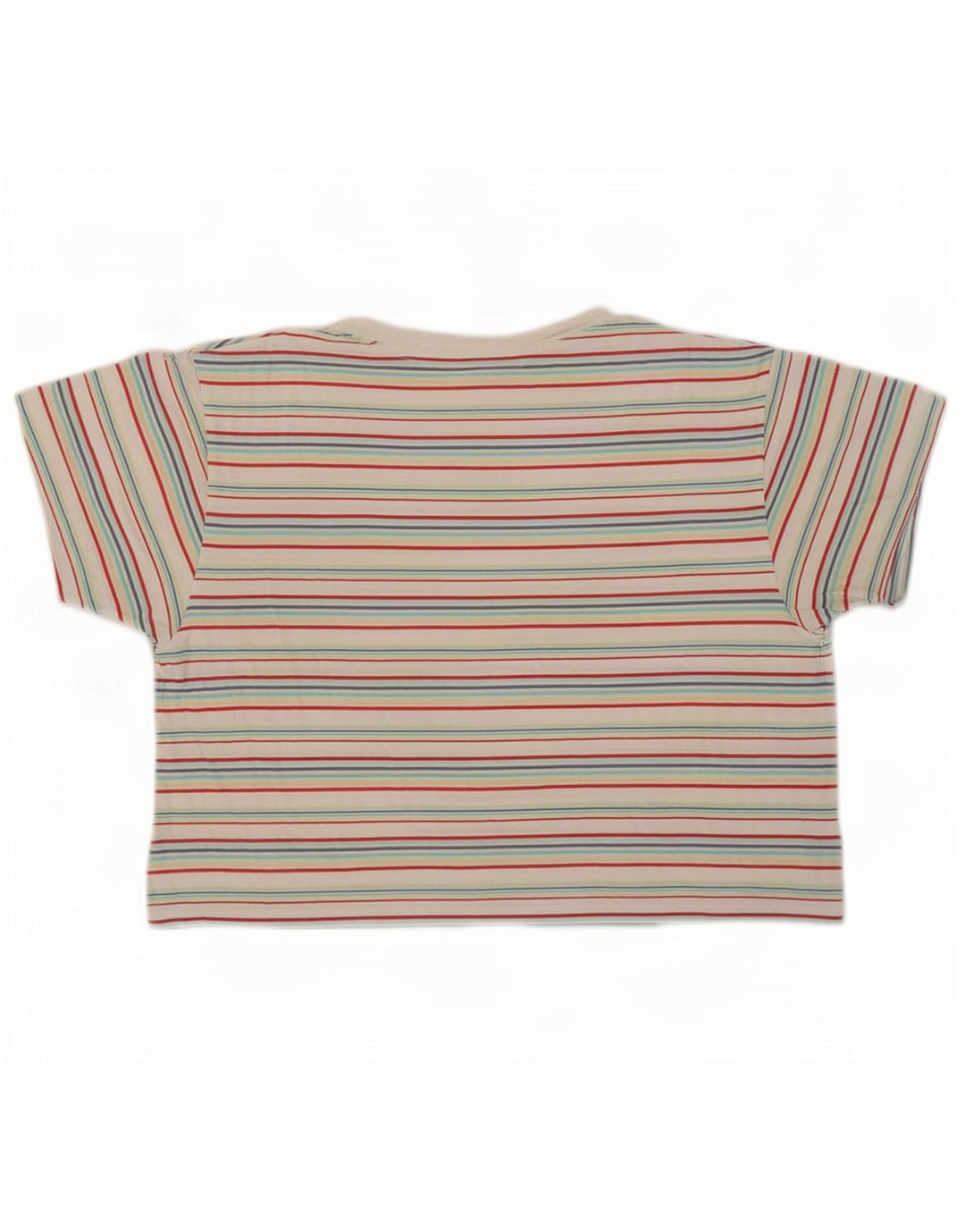 Levi's ženska majica kratkih rukava UK 14 srednje raznobojni prugasti pamuk