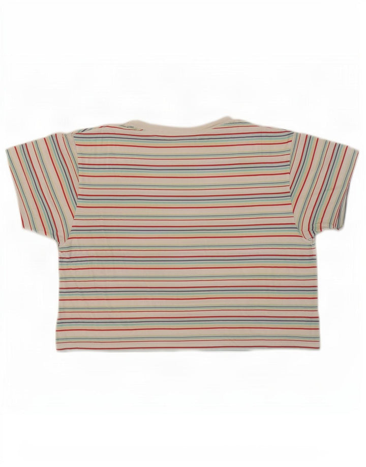 Levi's ženska majica kratkih rukava UK 14 srednje raznobojni prugasti pamuk