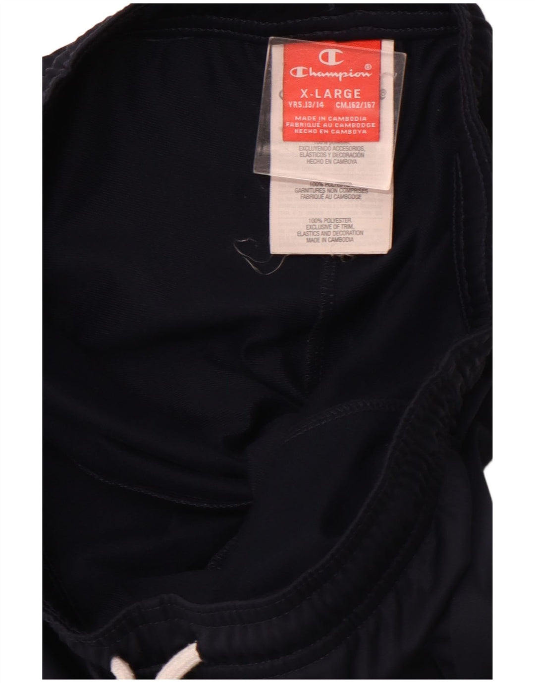 CHAMPION Trenirka za dječake Hlače za trčanje 13-14 godina XL tamnoplave