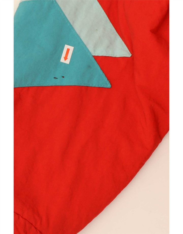 Vintage ženska skijaška jakna UK 20 2XL Red Colourblock