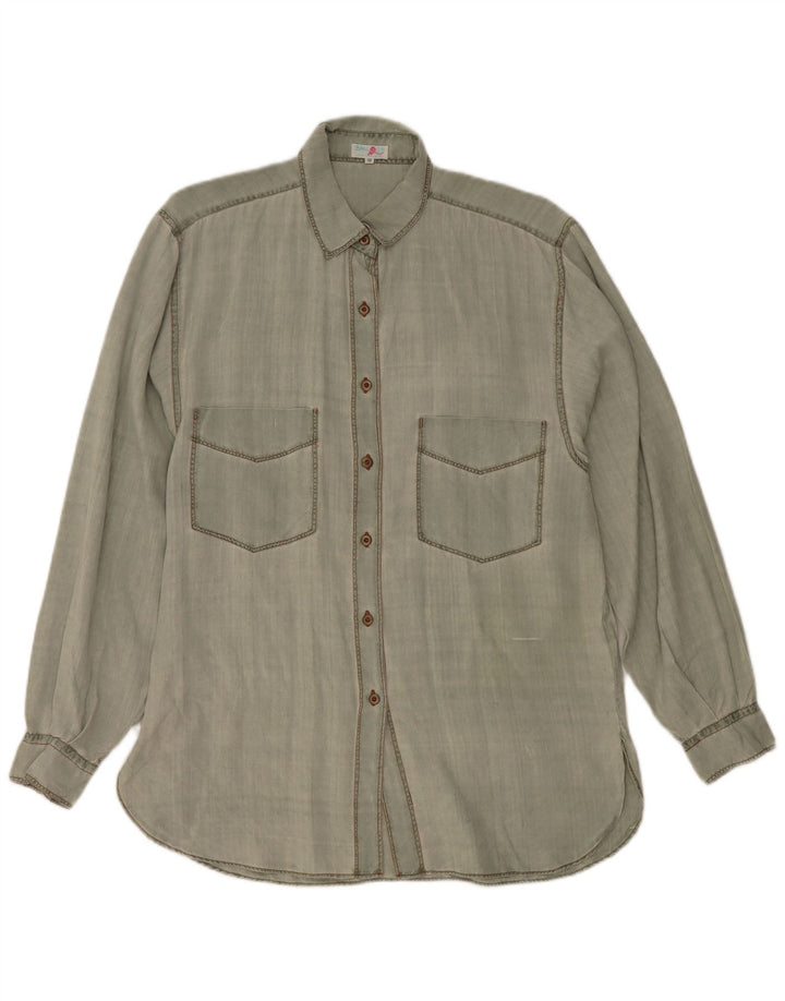 Ball On ženska majica veličine 38 srednje zelene svile