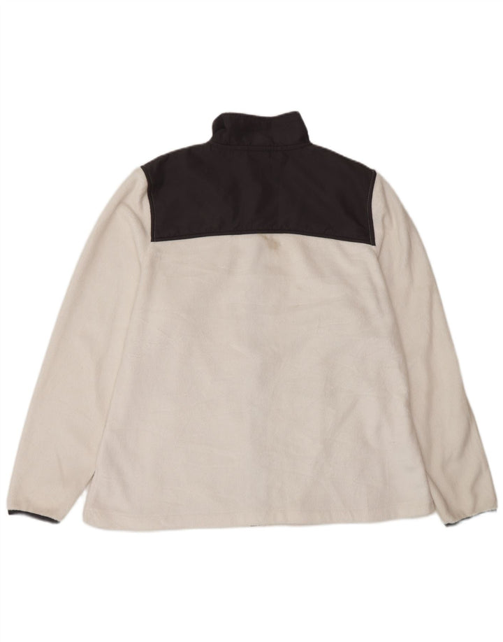 Fila ženska jakna od flisa UK 16 veliki bijeli poliester u boji