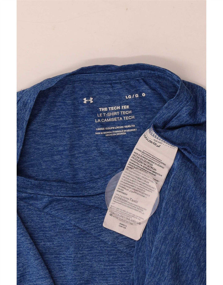 Under Armour muška majica s velikim plavim pjegama od poliestera