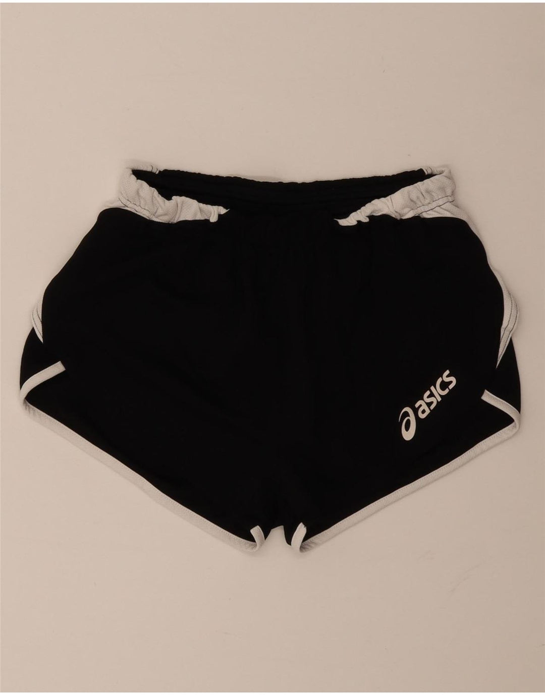Asics ženske sportske kratke hlače UK 10 mali crni poliester u boji
