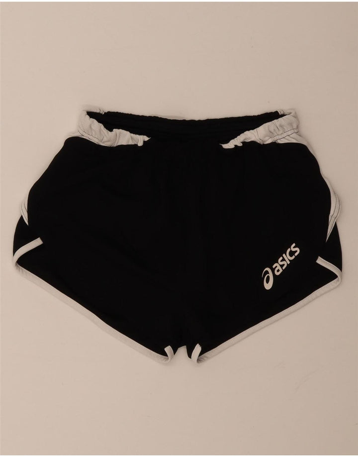 Asics ženske sportske kratke hlače UK 10 mali crni poliester u boji