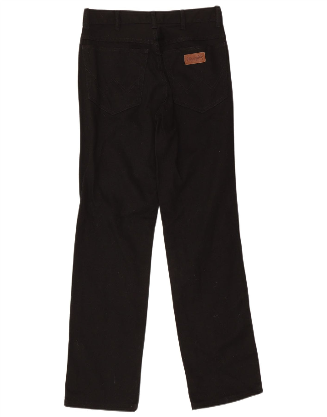 Wrangler muške ravne traperice W30 L31 crni pamuk