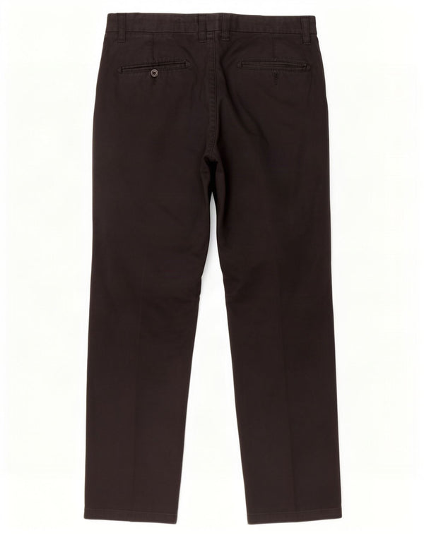 Massimo Dutti Mens Slim Fit Chino Trousers W32 L28 Black