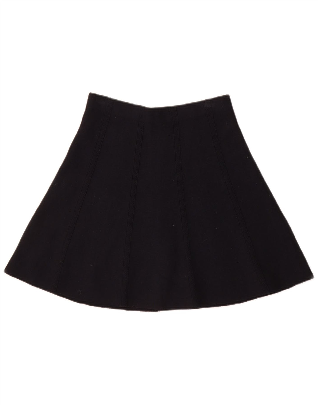 Zara ženska pletena suknja A-kroja UK 6 Mala W26 tamnoplava