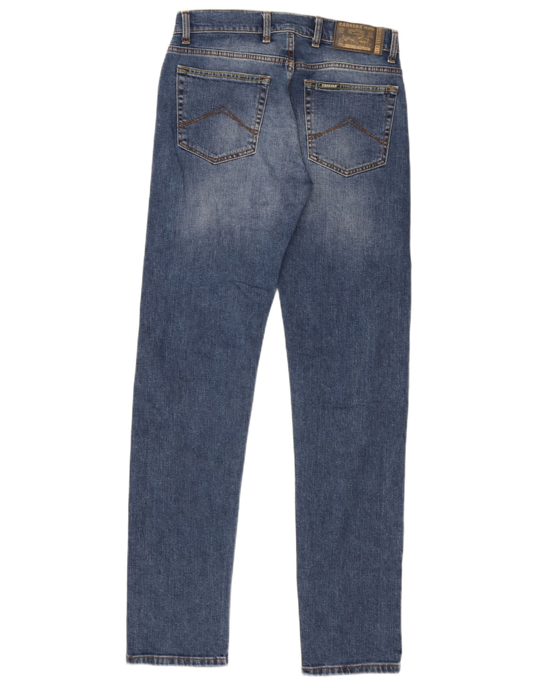 Carrera Mens 710 Regular Fit Slim Jeans W32 L33 Plavi pamuk