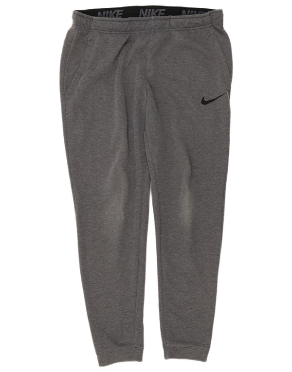 Nike Mens Dri Fit Trenirka Hlače Joggers Large Gray Poliester