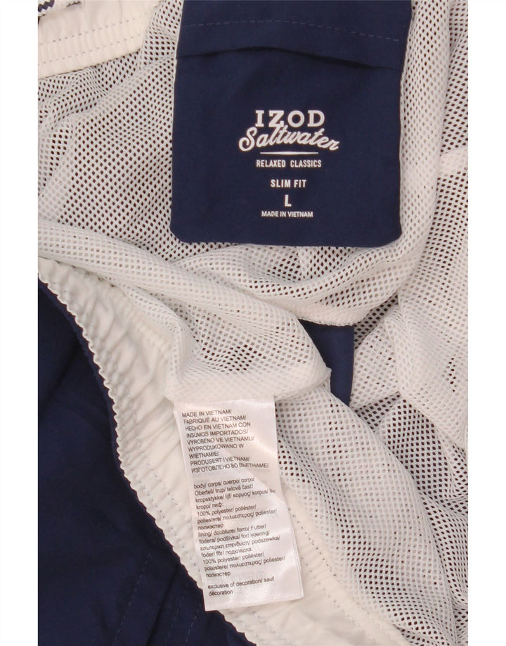 Izod muške uske kratke hlače za kupanje, veliki tamnoplavi poliester