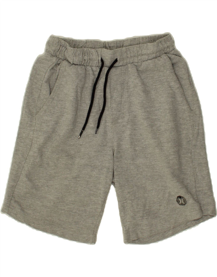 HURLEY Boys Sport Shorts 8-9 Years Small Grey Cotton Vintage Hurley and Second-Hand Hurley from Messina Hembry 