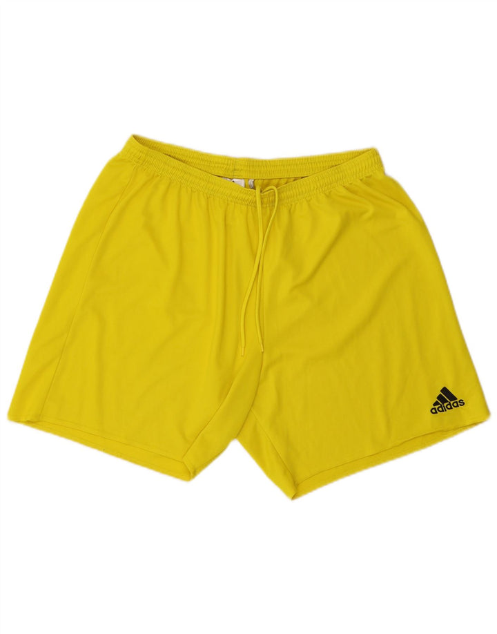 Adidas muške sportske kratke hlače Climalite XL žuti poliester