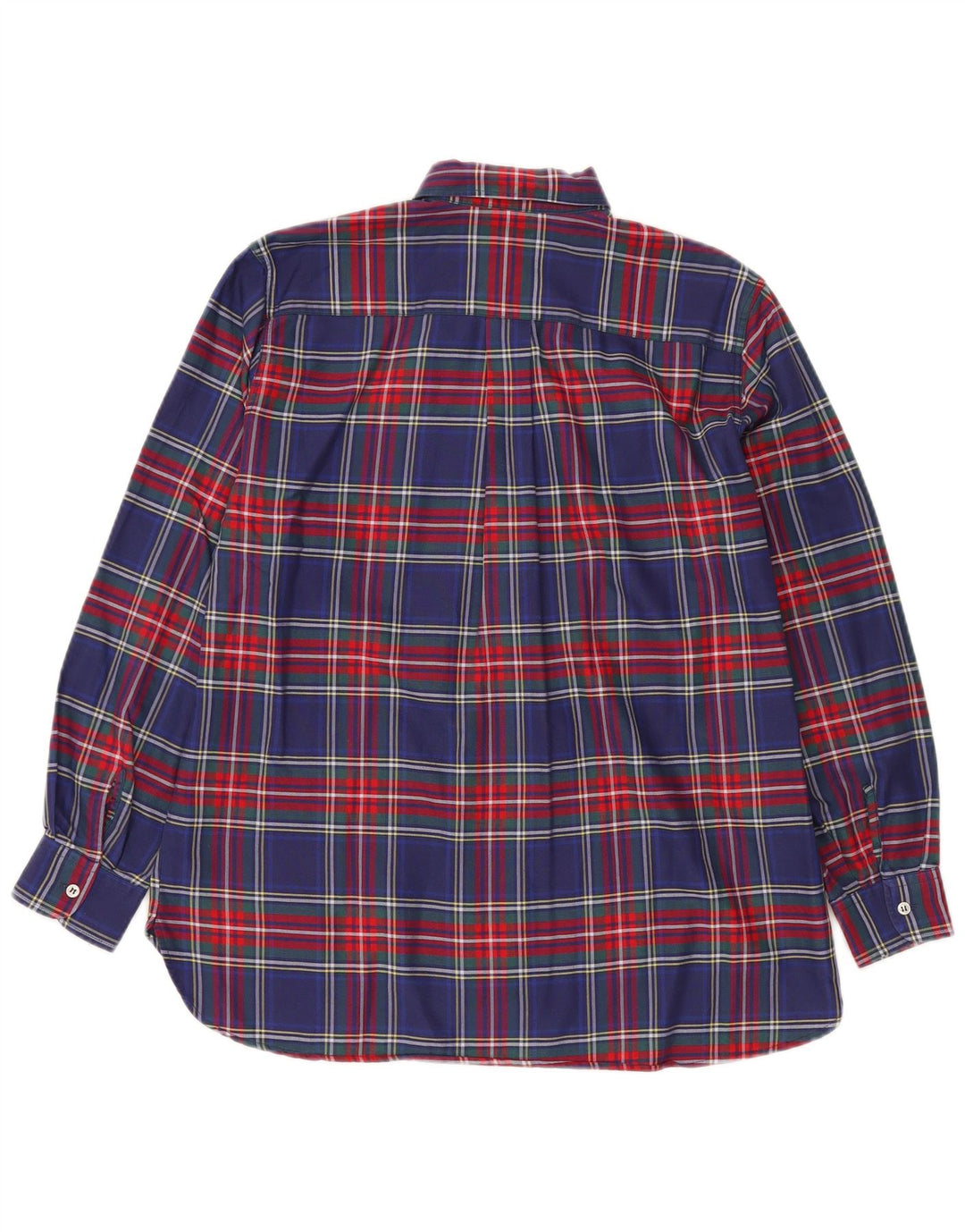 Benetton muška košulja s malim plavim kariranim pamukom