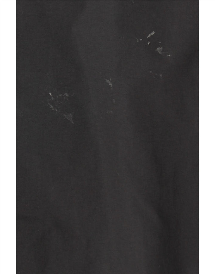 PUMA Muška kišna jakna s grafičkim motivima UK 40, veliki crni poliamid