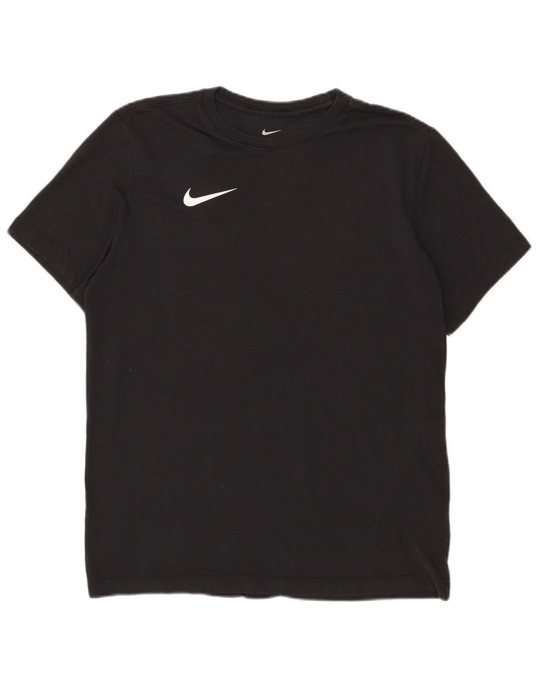 Nike Dri Fit T-Shirt Top srednji crni pamuk