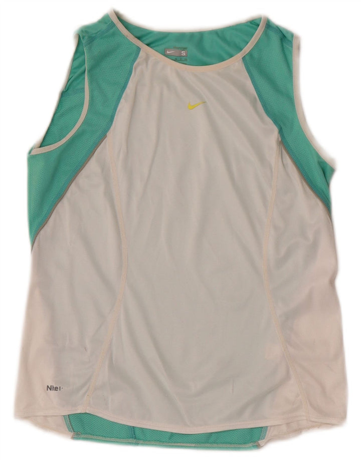 Nike ženski kratki prsluk UK 8 Small White Colourblock