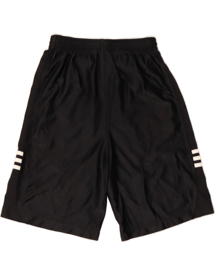 ADIDAS Boys Sport Shorts 13-14 Years  Black Polyester Vintage Adidas and Second-Hand Adidas from Messina Hembry 