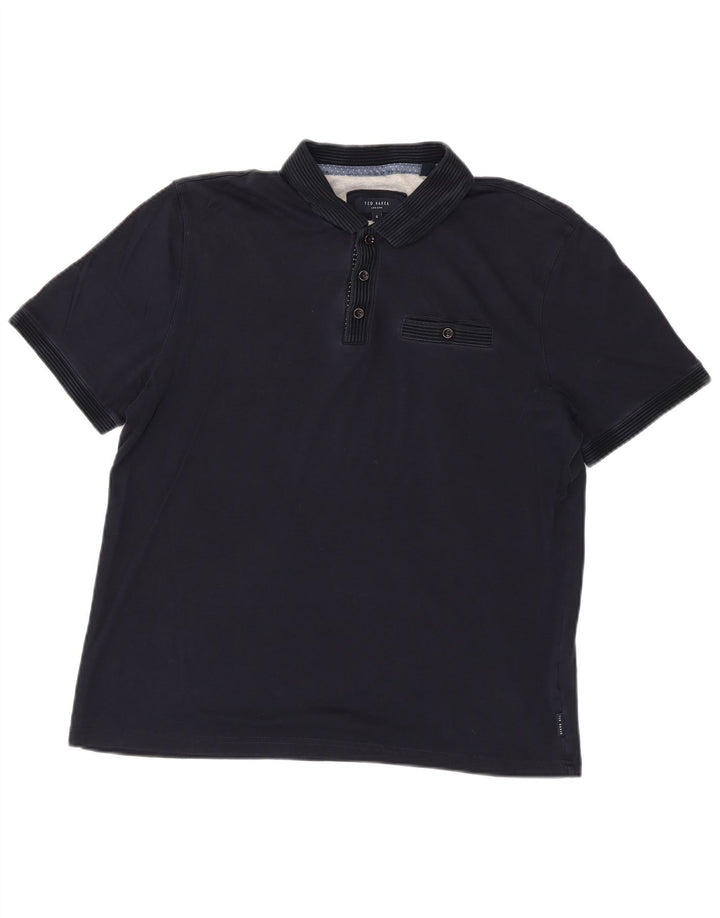 Ted Baker muška polo majica veličine 4 velika tamnoplava pamuk