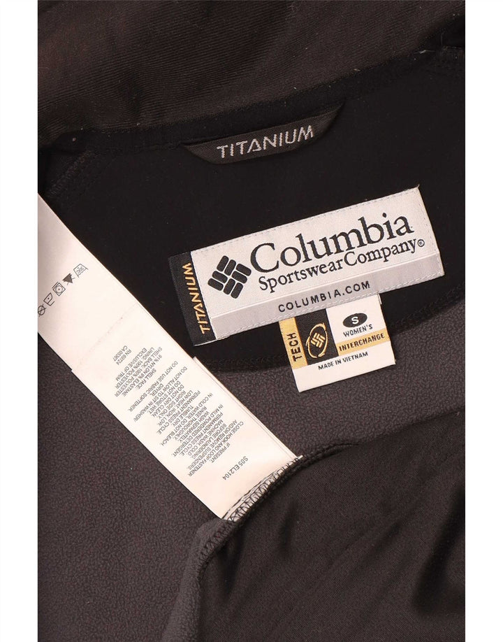 Columbia Ženska Interchange Liner Windbreaker Jacket UK 10 Small Black