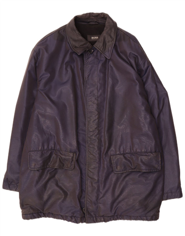 Muška vjetrovka Hugo Boss jakna IT 54 2XL tamnoplavi najlon