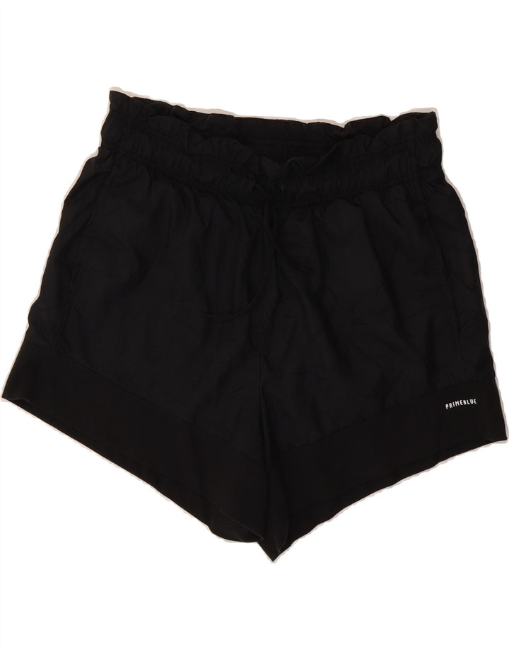 ADIDAS Mens Prime Blue Sport Shorts Medium  Black Polyester Vintage Adidas and Second-Hand Adidas from Messina Hembry 