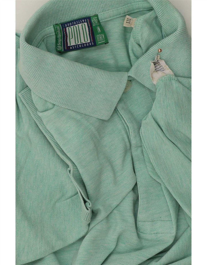 Sergio Tacchini muška polo majica srednje zelene mrlje od pamuka