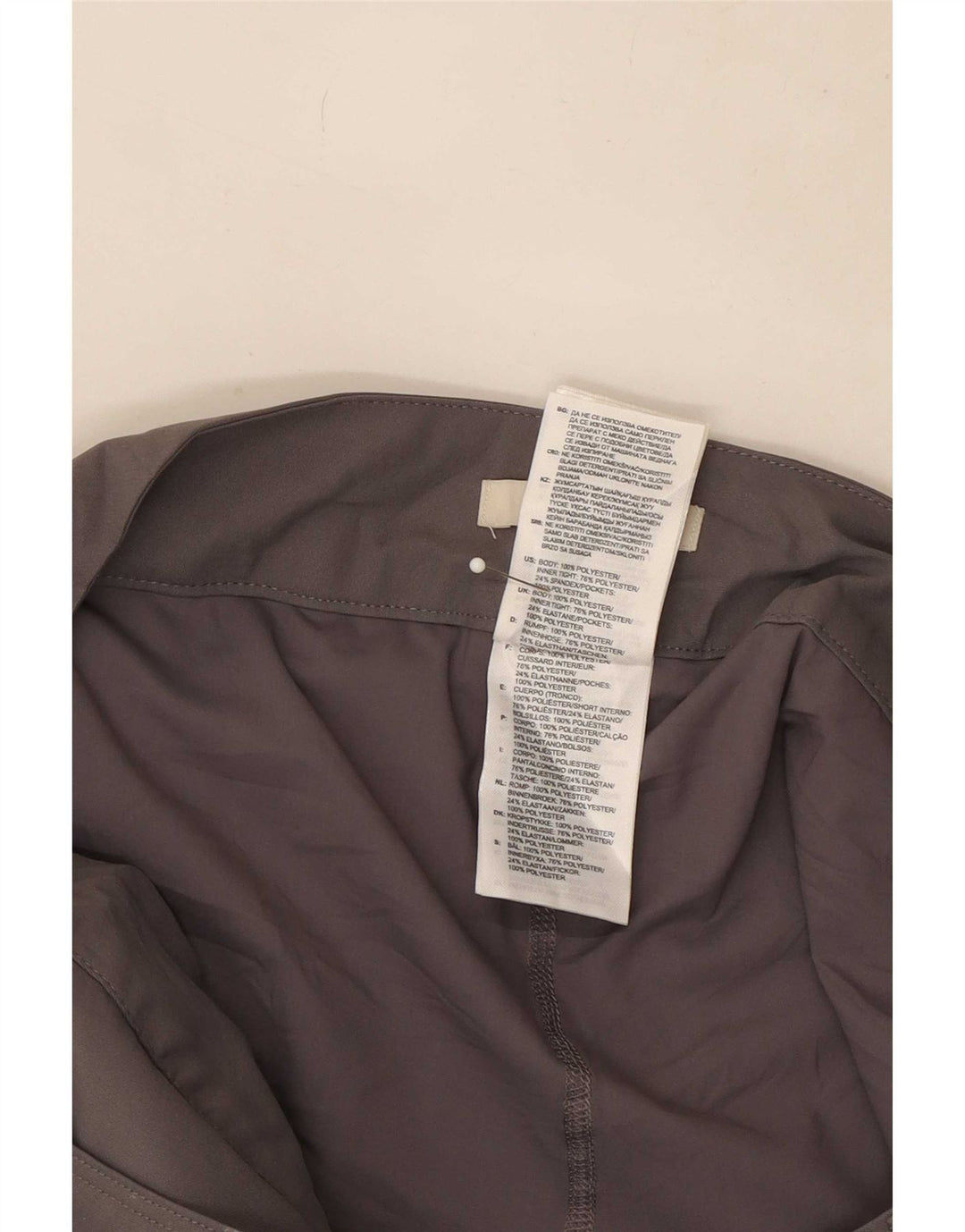 Adidas ženska mini suknja UK 14 Large W32 sivi poliester