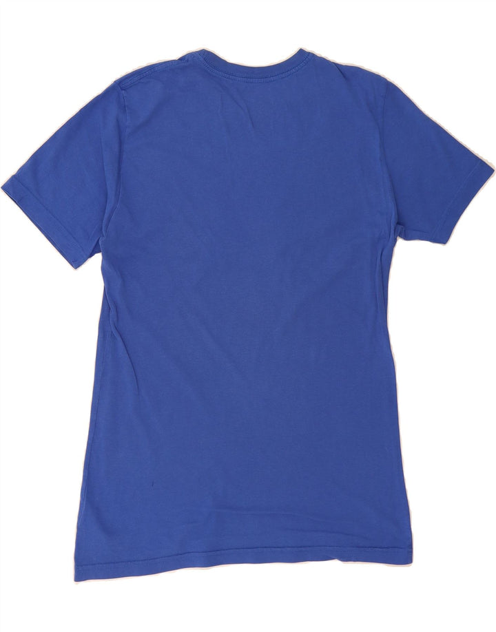 NIKE Mens Regular Fit Graphic T-Shirt Top Medium Blue Cotton Vintage Nike and Second-Hand Nike from Messina Hembry 