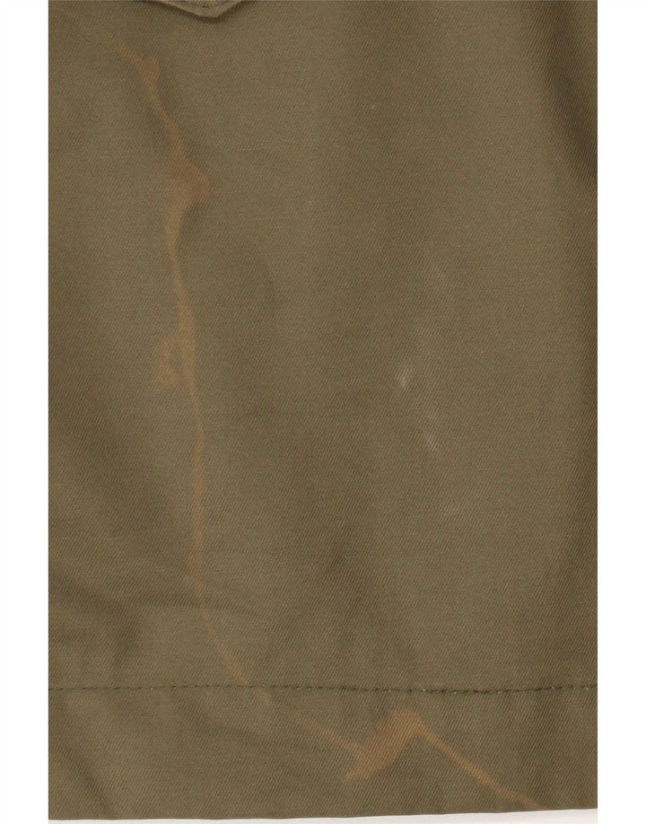 Vintage muški vojni kaput IT 50 veliki kaki pamuk
