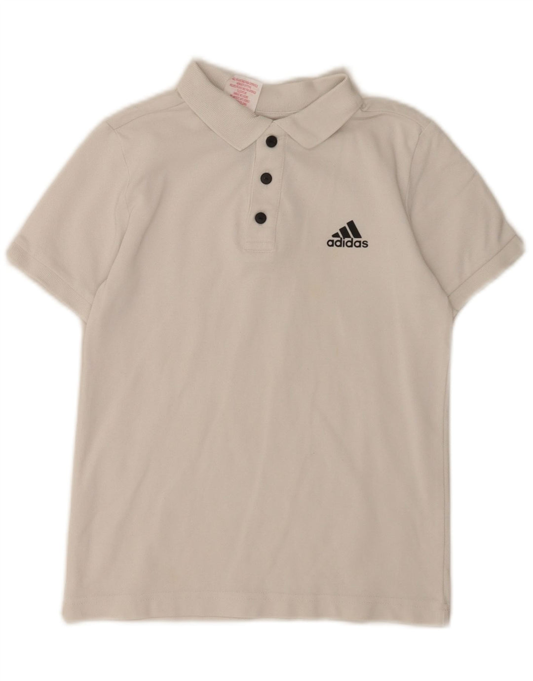 Adidas polo majica za dječake 9-10 godina bijela