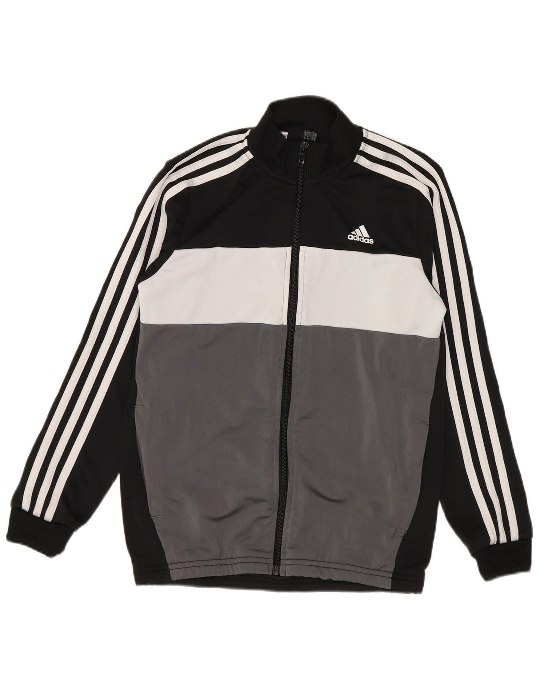 Adidas trenirka za dječake 11-12 godina siva poliesterska jakna